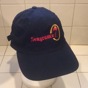 Seagrams baseball style hat in good condition